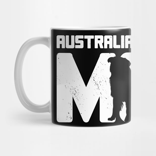 Australian Shepherd Mom Aussie Lover Premium by funkyteesfunny